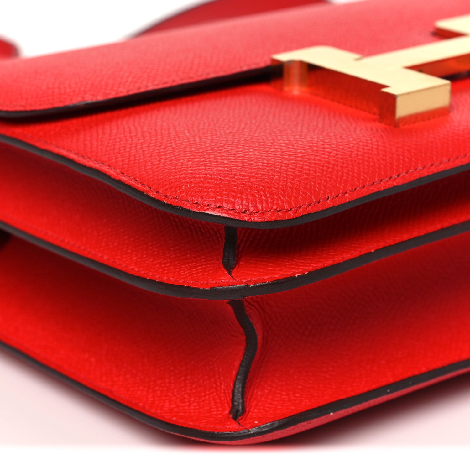 Hermes Epsom Constance 24 Rouge de Coeur 10 of 11