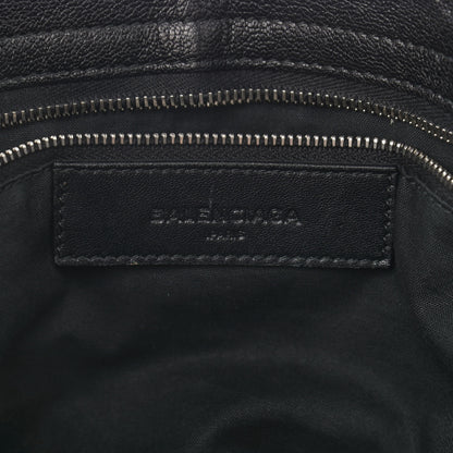 Balenciaga Chevre Silver Metallic Edge Hardware City Black 6 of 10