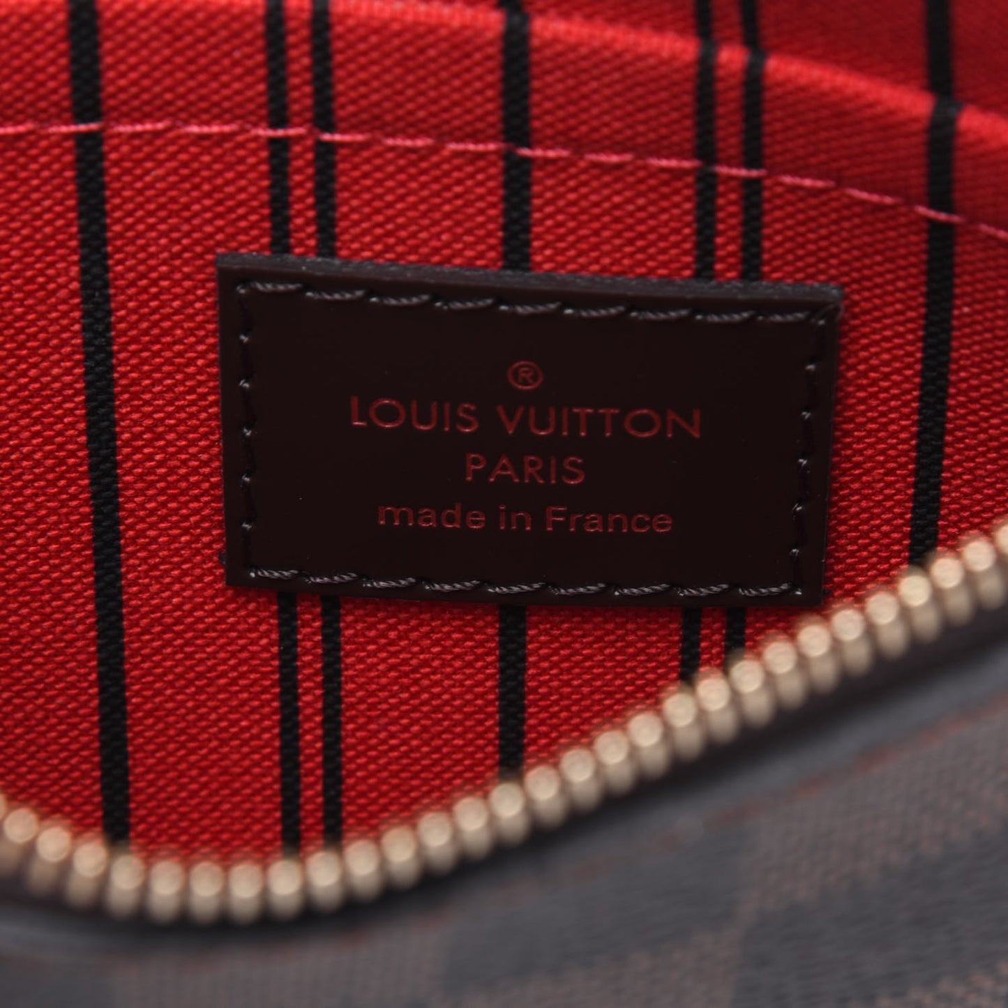 Damier Ebene Neverfull PM Pochette