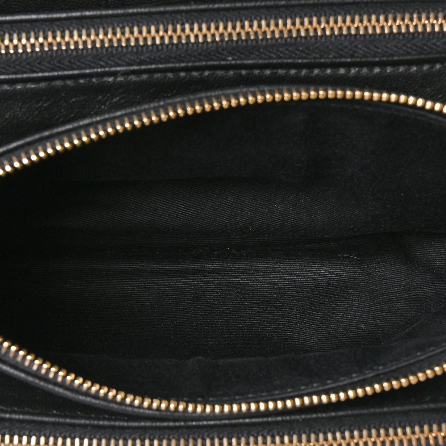 Lambskin Diamond Quilted Monogram Angie Chain Bag  Black