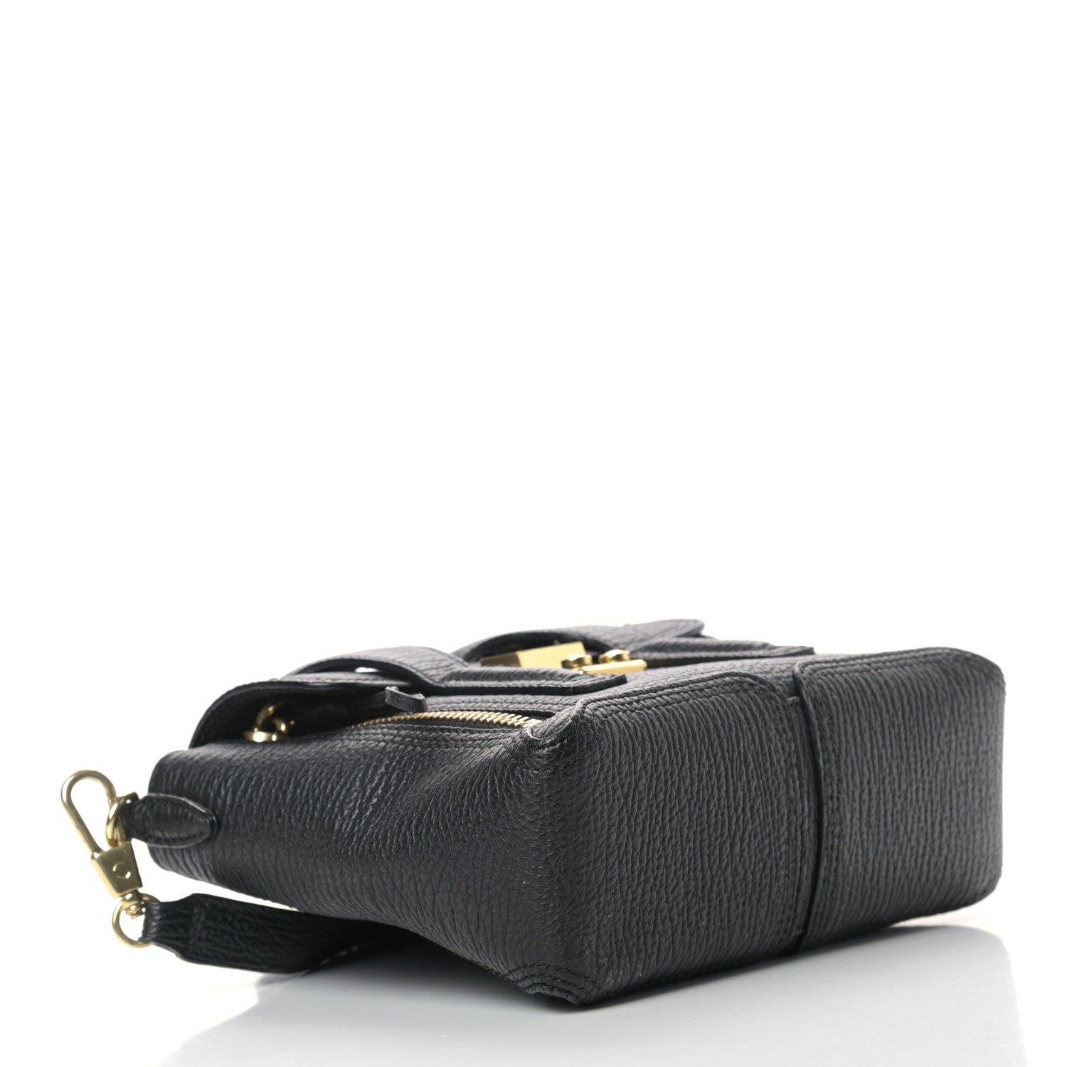 3.1 Phillip Lim Textured Calfskin Mini Pashli Satchel Black 4 of 10