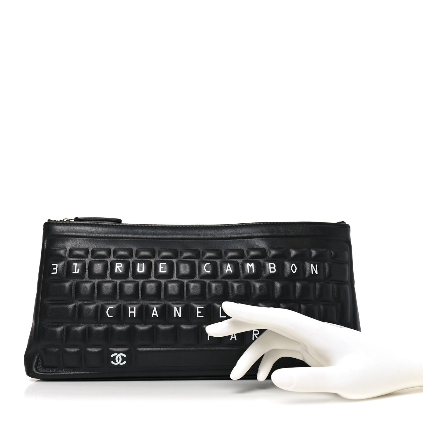 Calfskin Keyboard Pouch Black