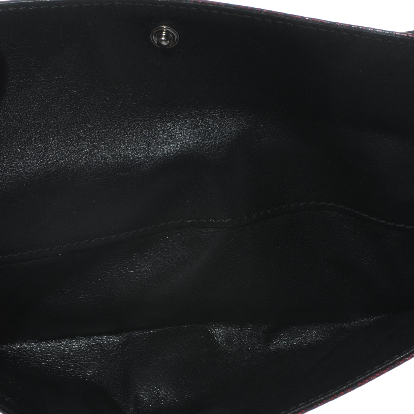 Crystal Monogram Hysteria Continental Wallet Light Cherry Black