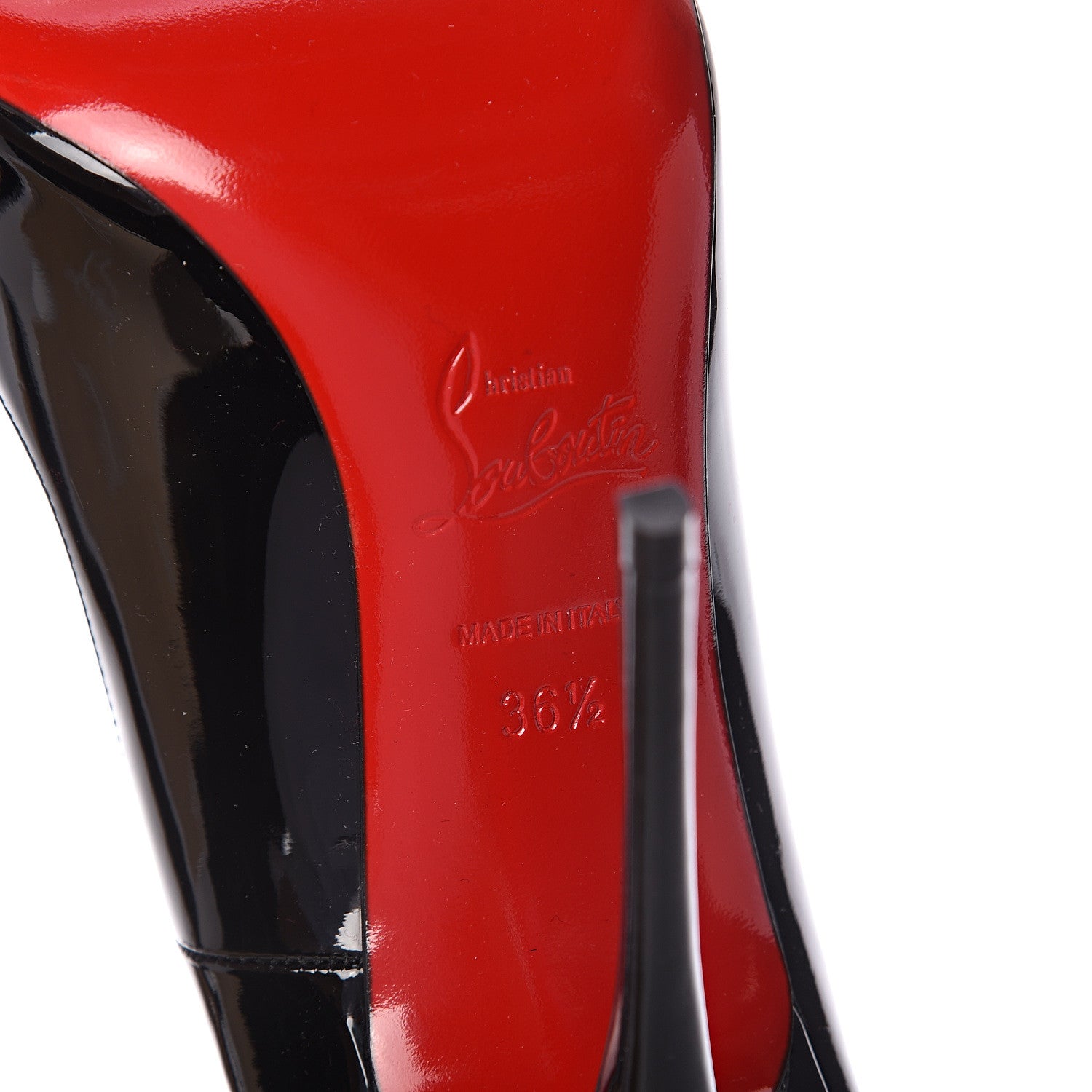 Christian Louboutin Patent So Kate 120 Pumps 36.5 Black 6 of 7