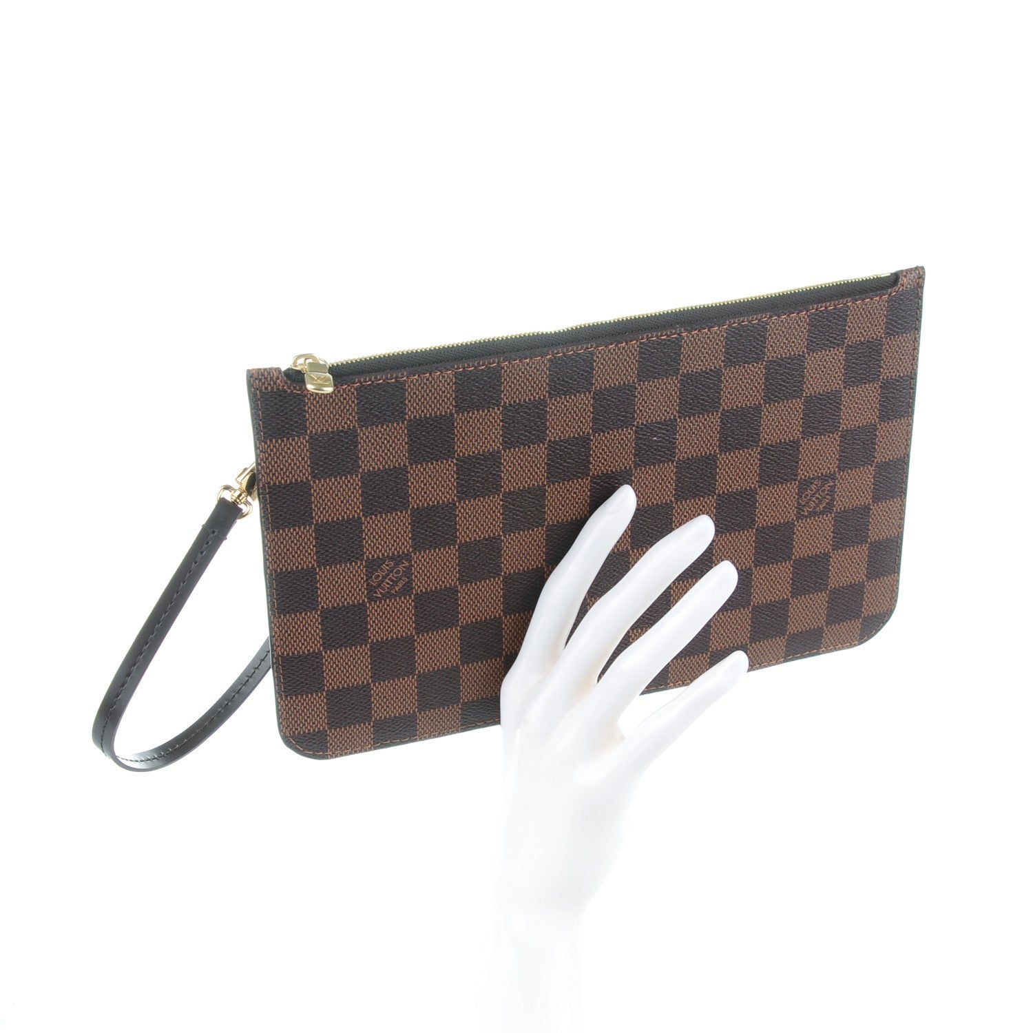 Louis Vuitton Damier Ebene Neverfull MM GM Pochette 2 of 6