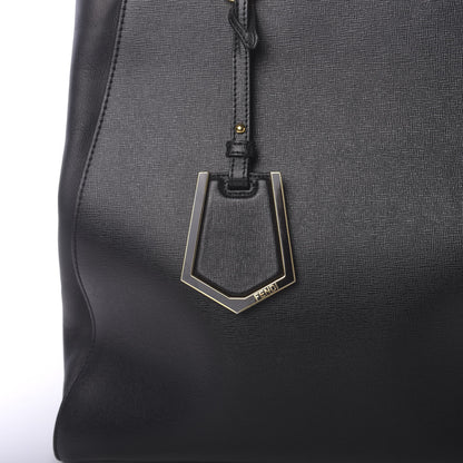 Fendi Vitello Elite Large 2Jours Tote Black 10 of 10