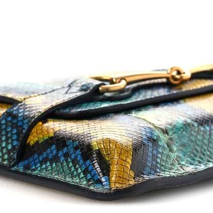Gucci Snakeskin Bright Bit Animalier Medium Shoulder Bag Multicolor 9 of 13