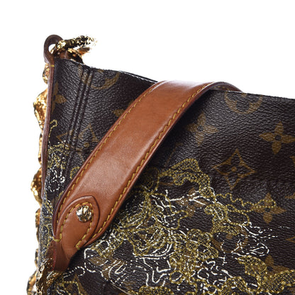 Louis Vuitton Monogram Dentelle Fersen Gold 8 of 9