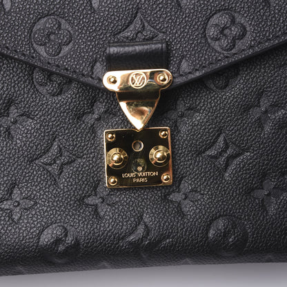 Louis Vuitton Empreinte Pochette Metis Black 16 of 17