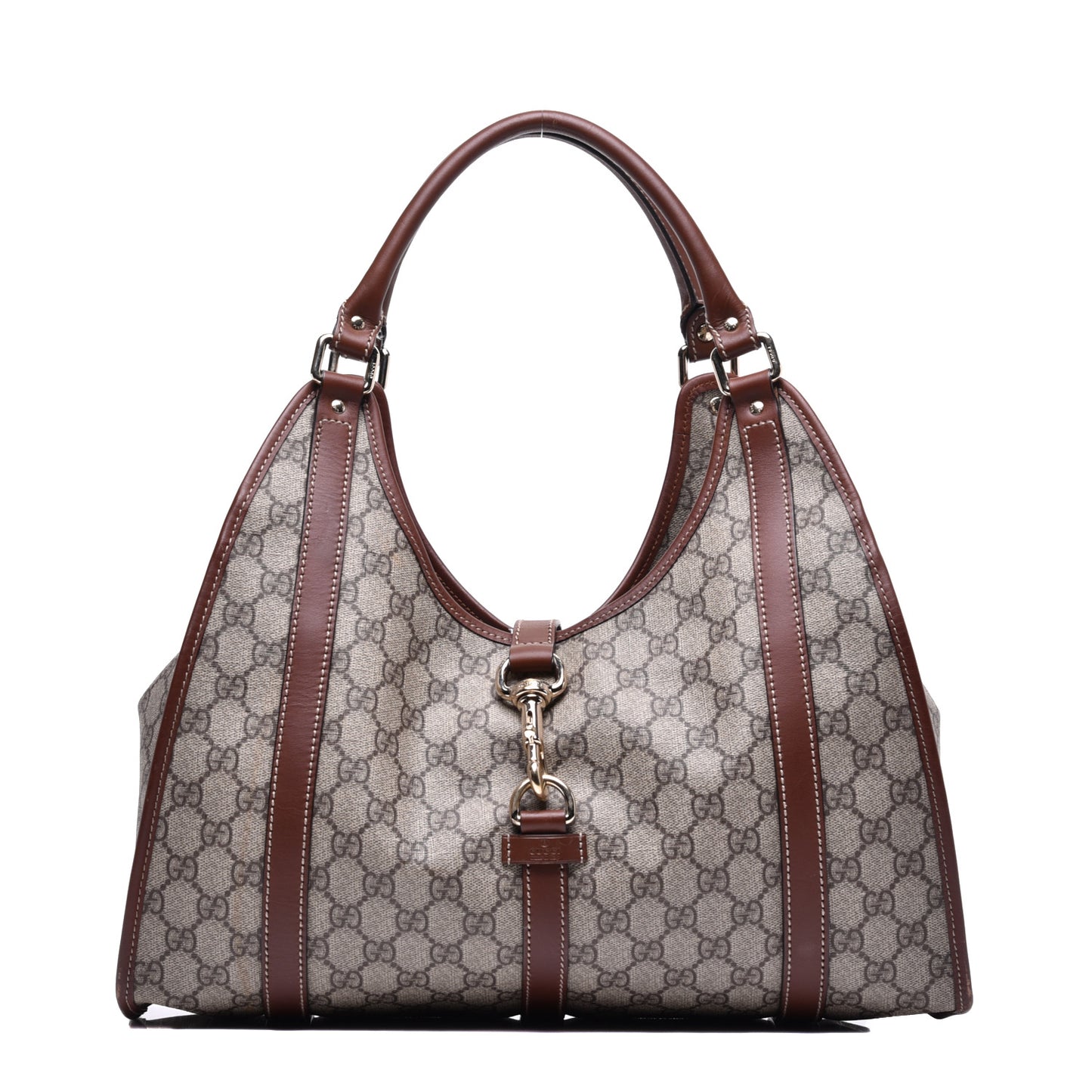 GG Plus Monogram Medium Joy Shoulder Bag Brown