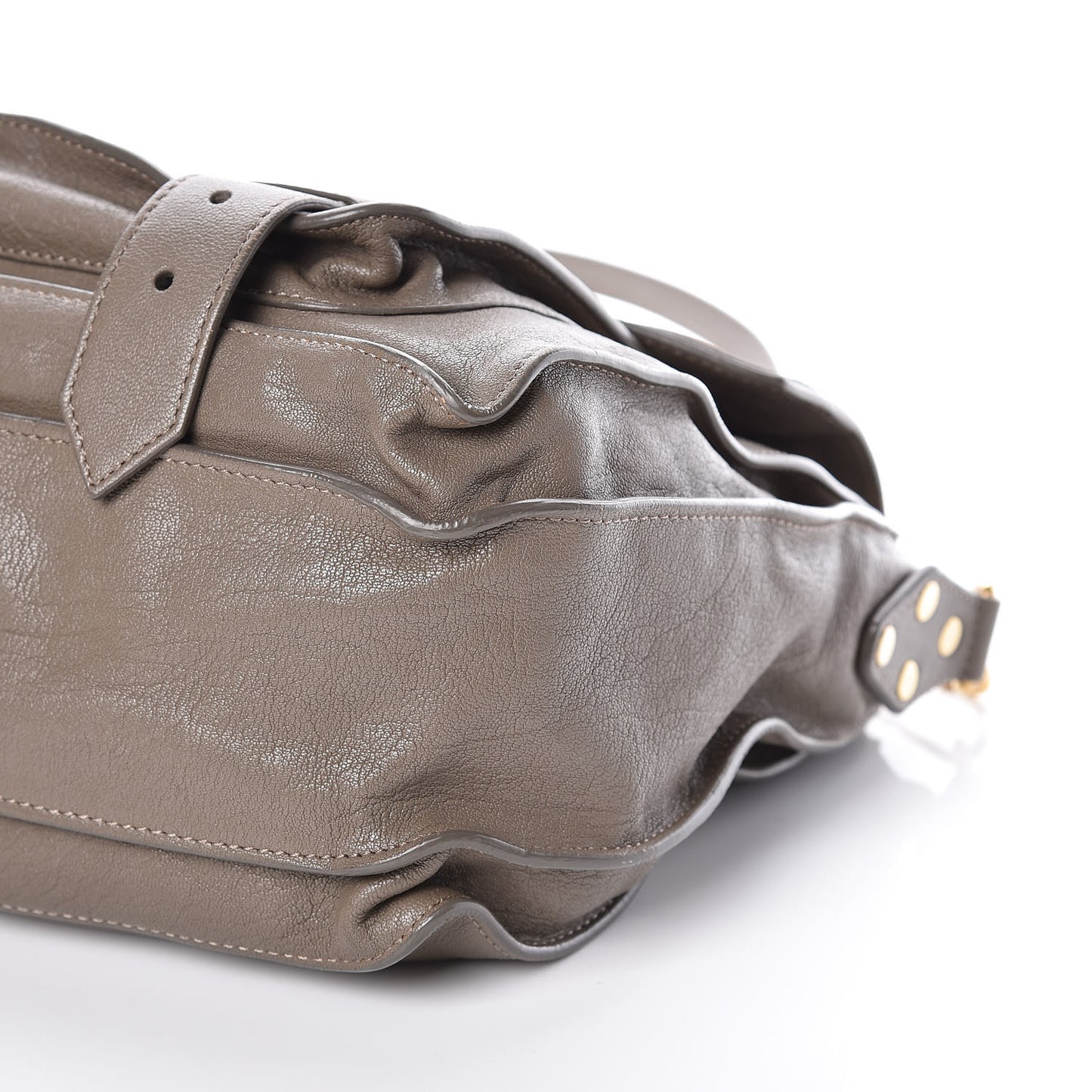 Lambskin Medium PS1 Satchel Smoke