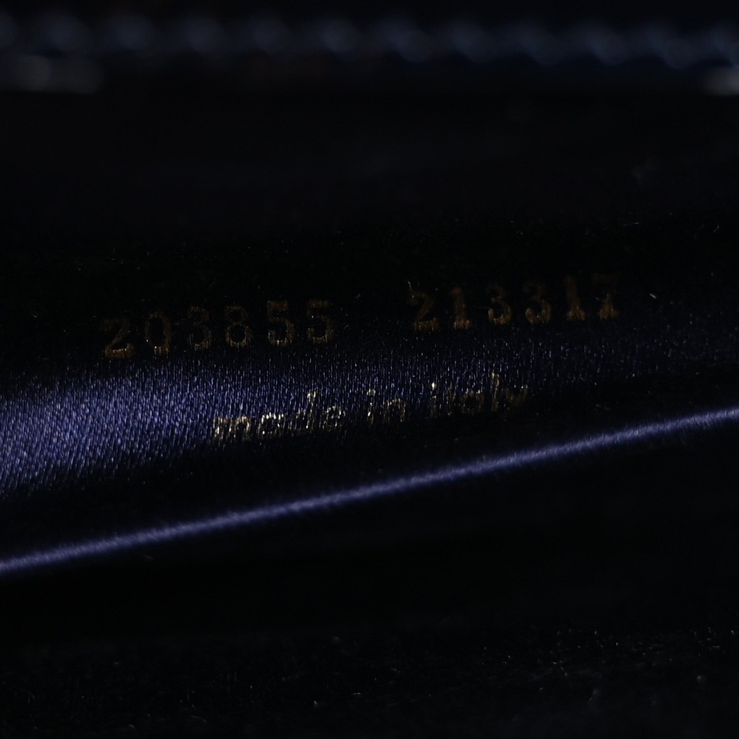 Saint Laurent Patent Monogram Large Belle De Jour Clutch Navy Blue 7 of 11