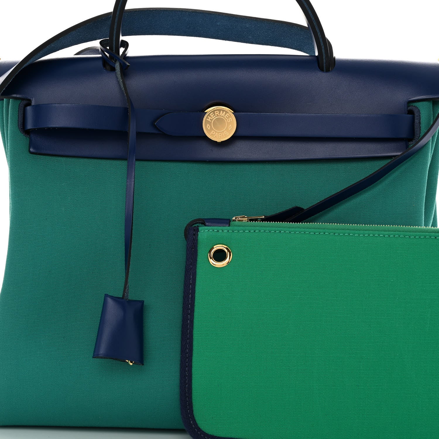 Hermes Herbag Zip PM 31 Malachite Menthe 8 of 16