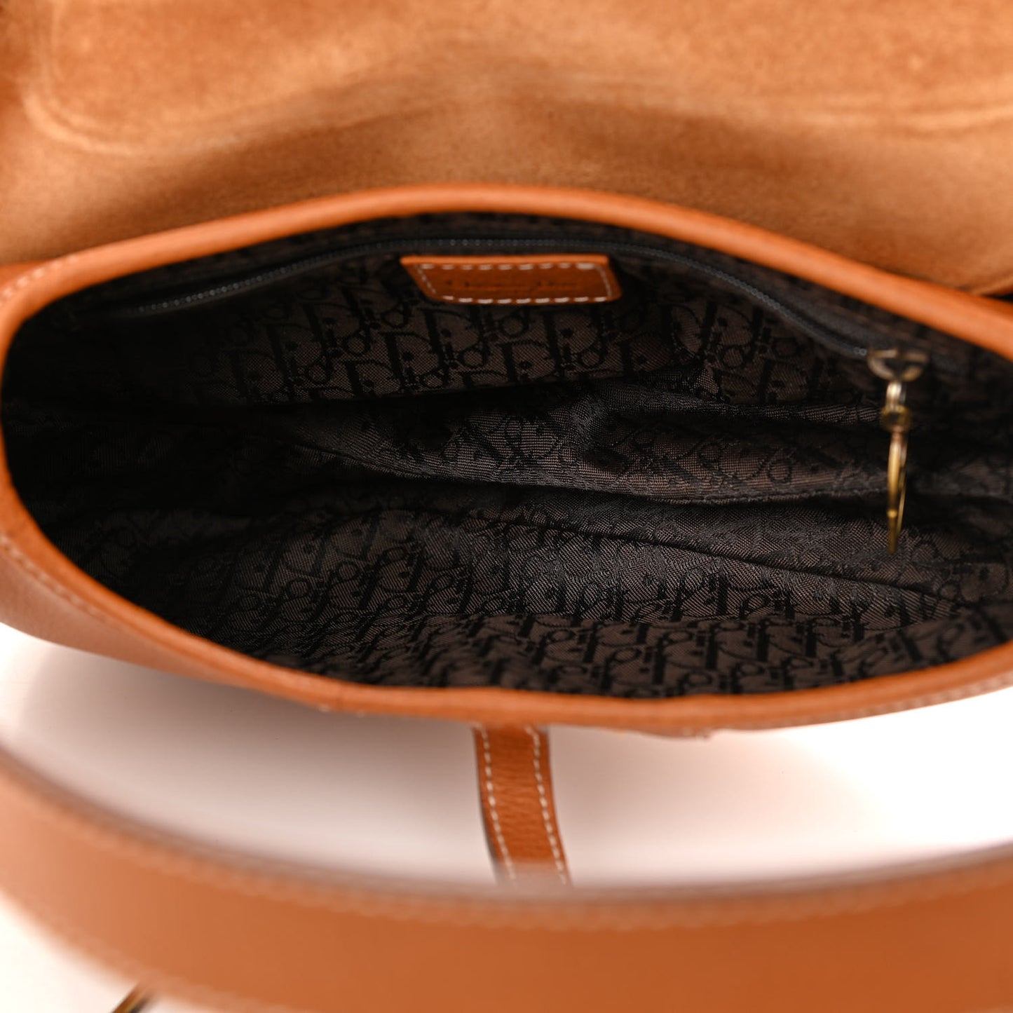 Calfskin Saddle Bag Tan