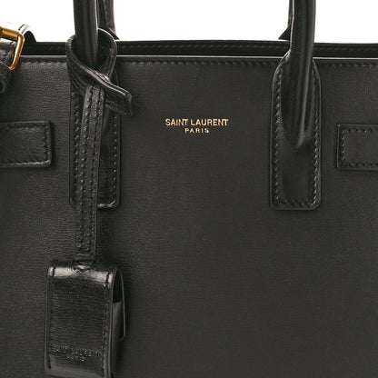 Saint Laurent SAINT LAURENT Calfskin Nano Sac De Jour Black 8 of 10
