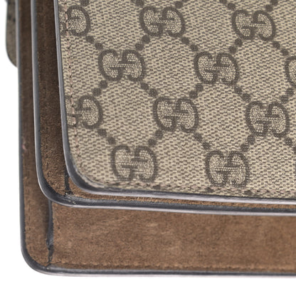 Gucci GG Supreme Monogram Small Dionysus Shoulder Bag Taupe 10 of 10