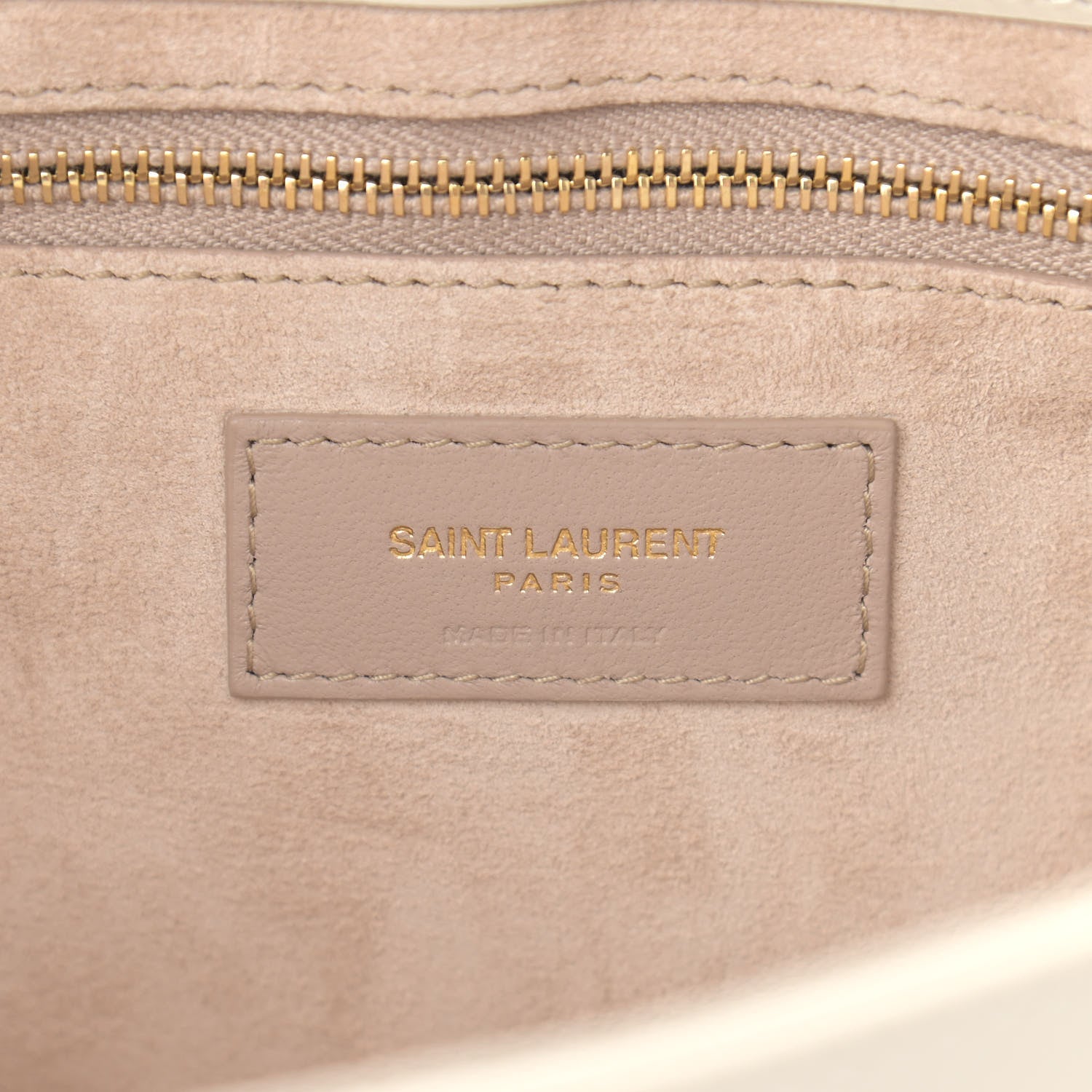Saint Laurent Smooth Calfskin Le 5 A 7 Hobo Blanc Vintage 6 of 10