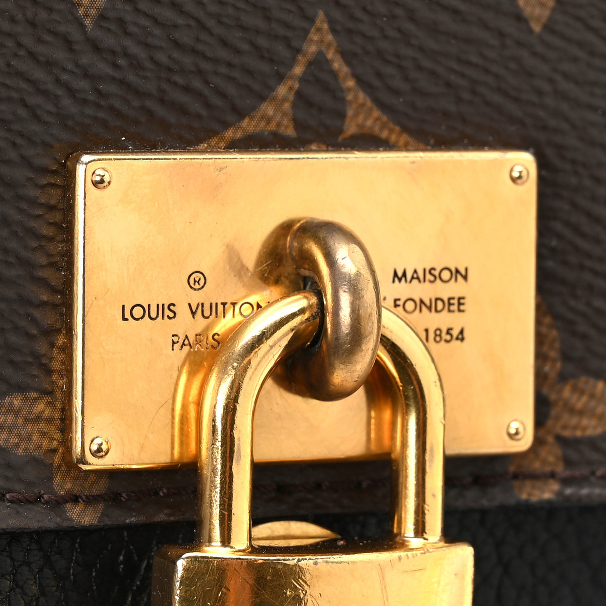 Louis Vuitton Monogram Marignan Black 7 of 10