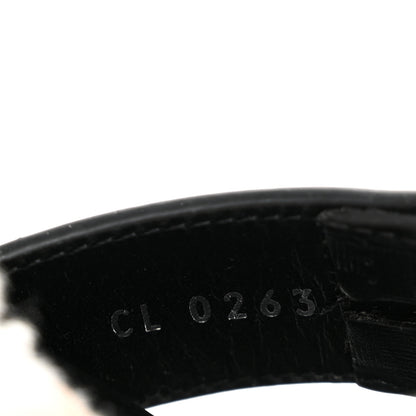 Givenchy Calfskin Shearling Clogs 38 Black White 9 of 9
