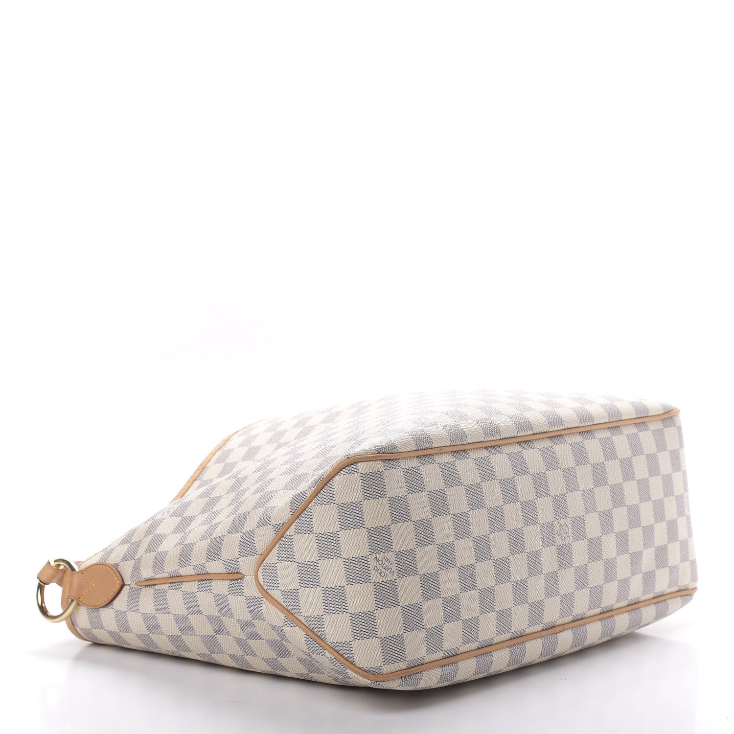 Louis Vuitton Damier Azur Delightful MM Rose Ballerine 4 of 11