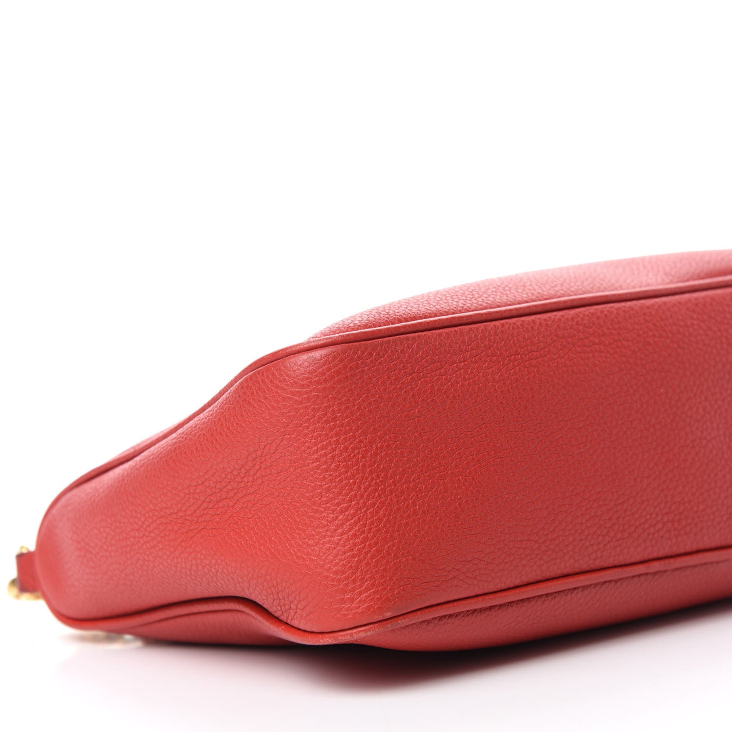 Prada Vitello Daino Pochette Bag Fuoco 6 of 11