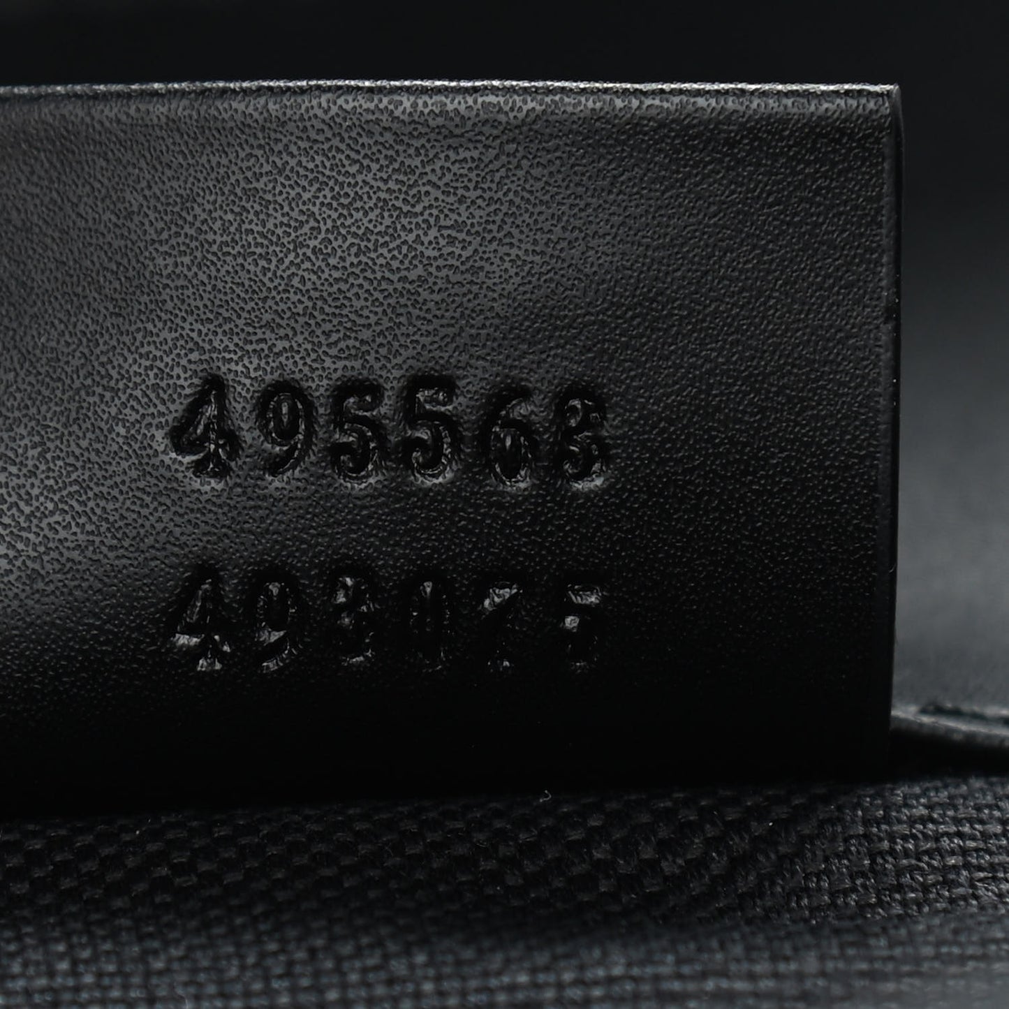 Soft GG Supreme Monogram Appia Calfskin Web Double Buckle Backpack Black