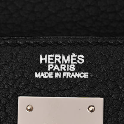 Hermes Fjord Kelly Sellier 32 Black 6 of 12