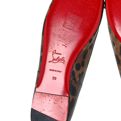 Christian Louboutin Veau Velours Mamadrague Flats 39 Leo 8 of 10