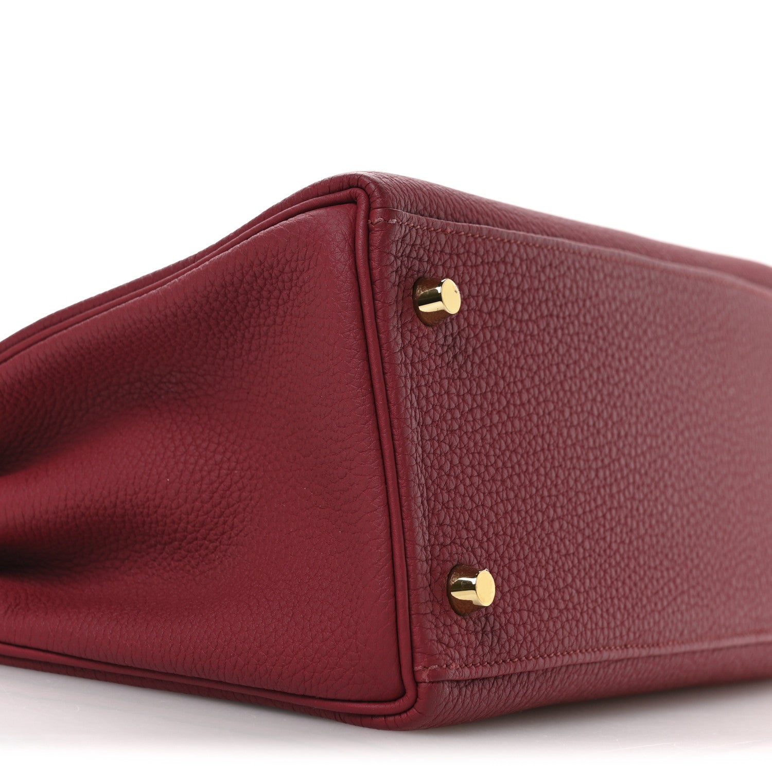 Hermes Togo Kelly Retourne 28 Rouge Grenat 9 of 11