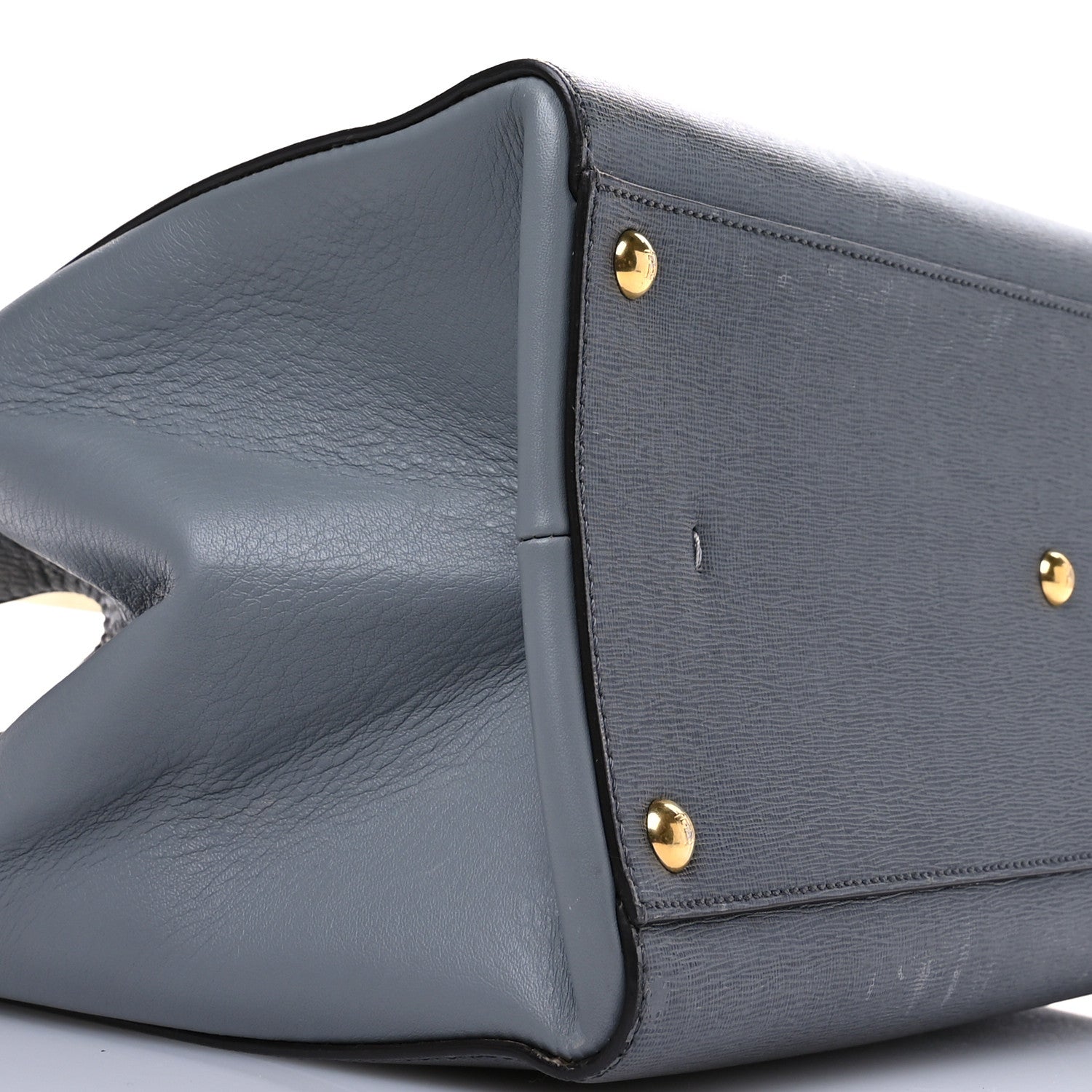 Fendi Vitello Elite Large 3Jours Tote Grigio 9 of 11