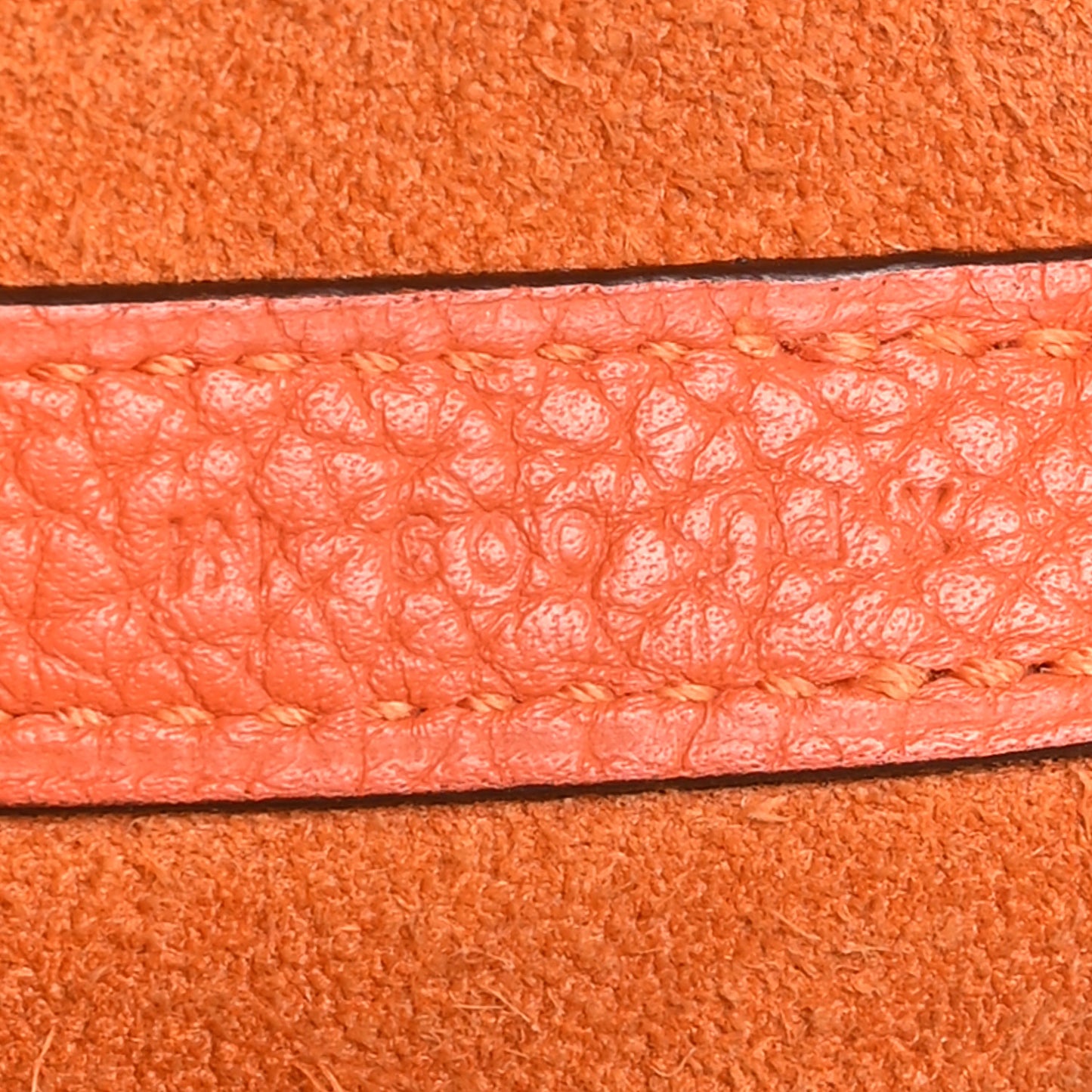 Taurillon Clemence Picotin Lock 22 MM Orange