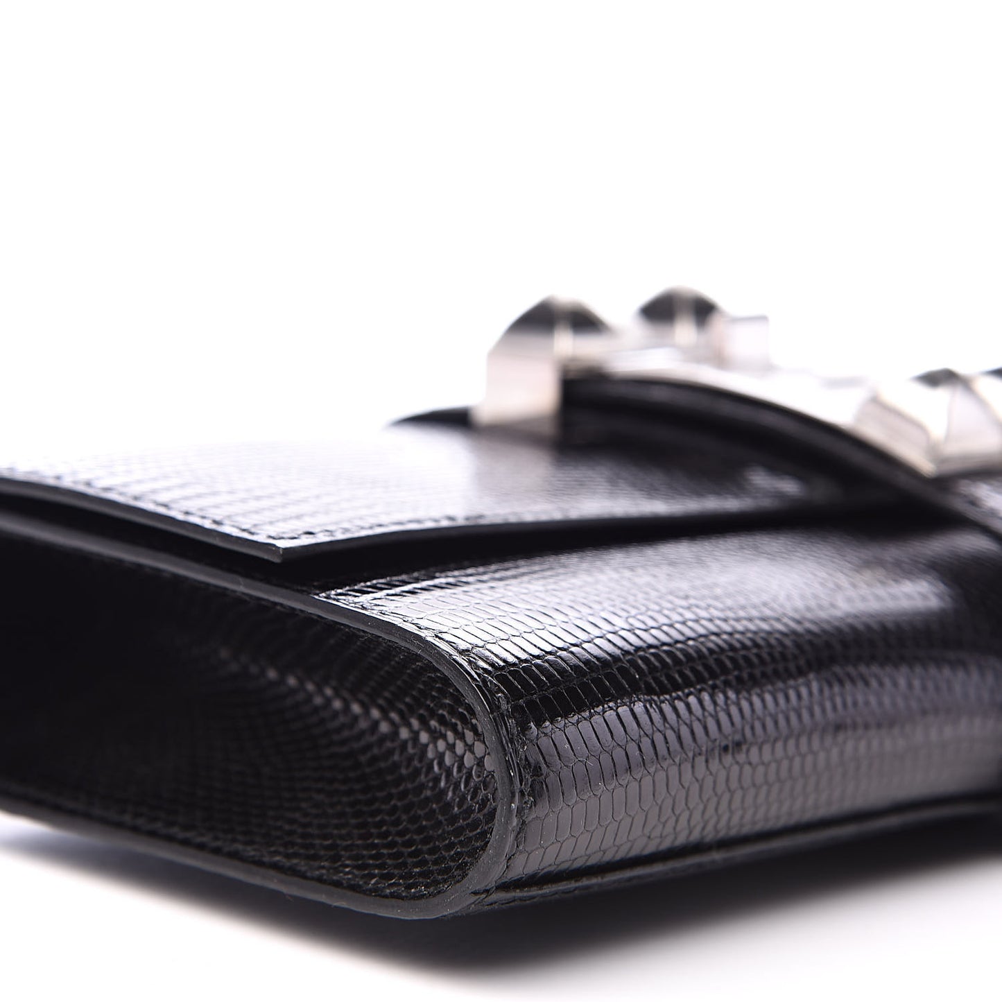 Lizard Medor Clutch 23 Black