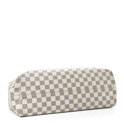 Louis Vuitton Damier Azur Graceful MM Rose Ballerine 3 of 11
