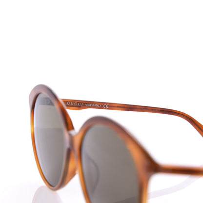 Gucci Acetate GG Sunglasses GG0257S Havana 6 of 8