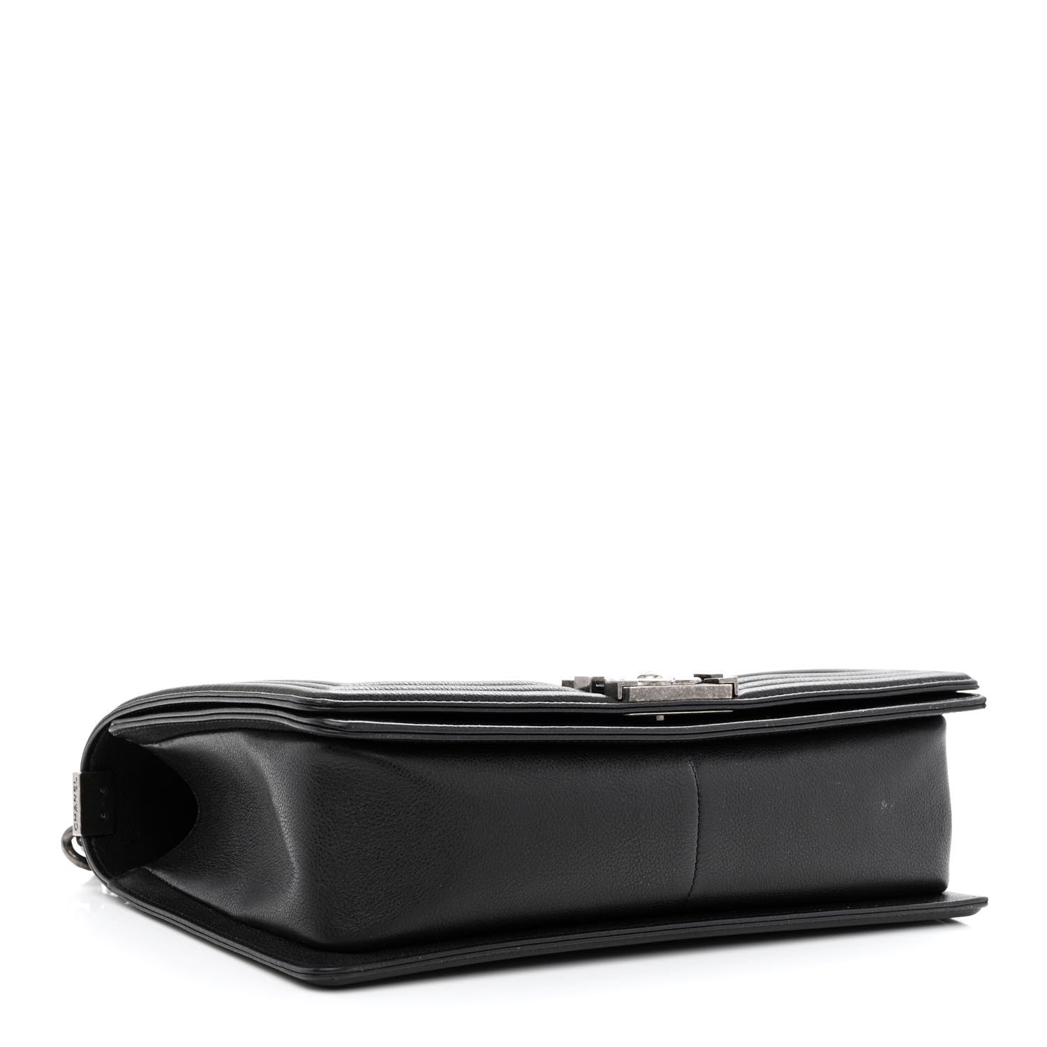 Chanel Calfskin Quilted New Medium Boy Flap Black 3 of 10