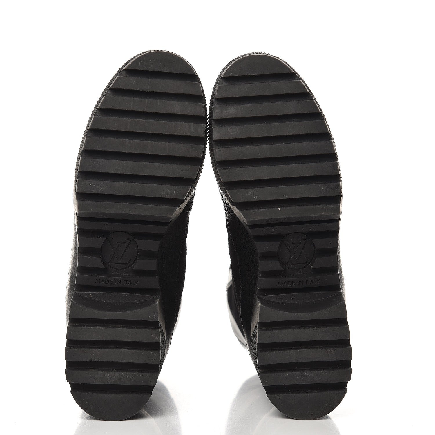 Louis Vuitton Suede Calfskin Laureate Platform Desert Boots 36 Black 5 of 11