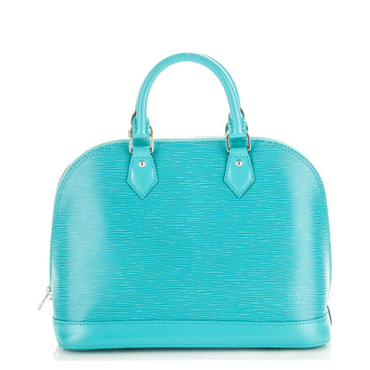Louis Vuitton Epi Alma PM Turquoise 1 of 6