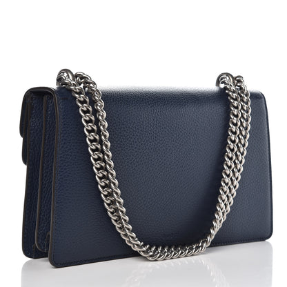 Gucci Dollar Calfskin Crystal Small Dionysus Shoulder Bag Blue Agata Montana Sapphire 3 of 8