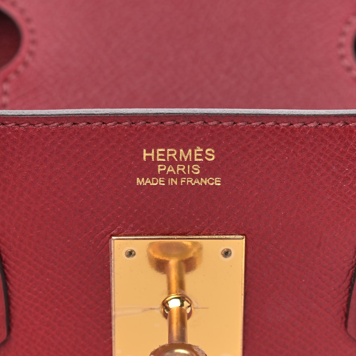 Epsom Birkin 30 Rubis