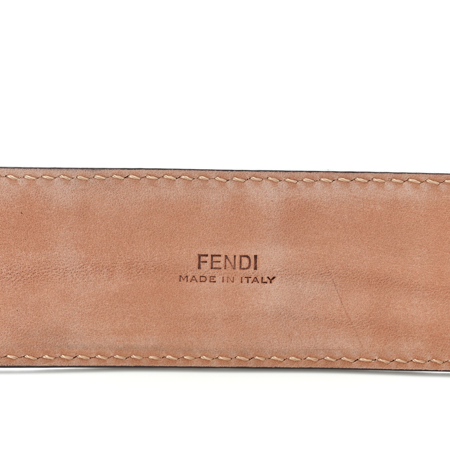 Fendi Calfskin F is Fendi FF 1974 Embossed Belt 80 32 Black 3 of 7