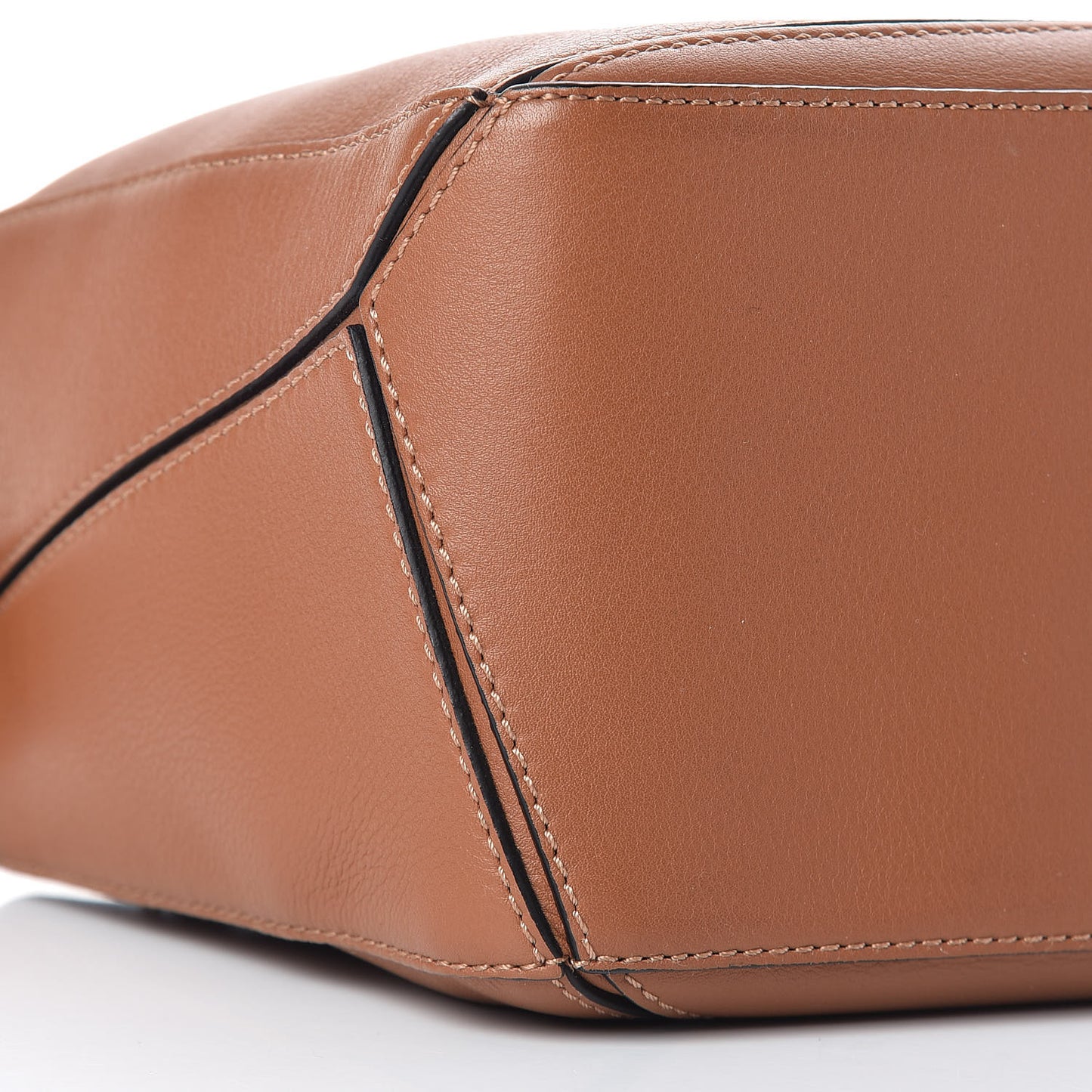 Calfskin Small Puzzle Bag Tan