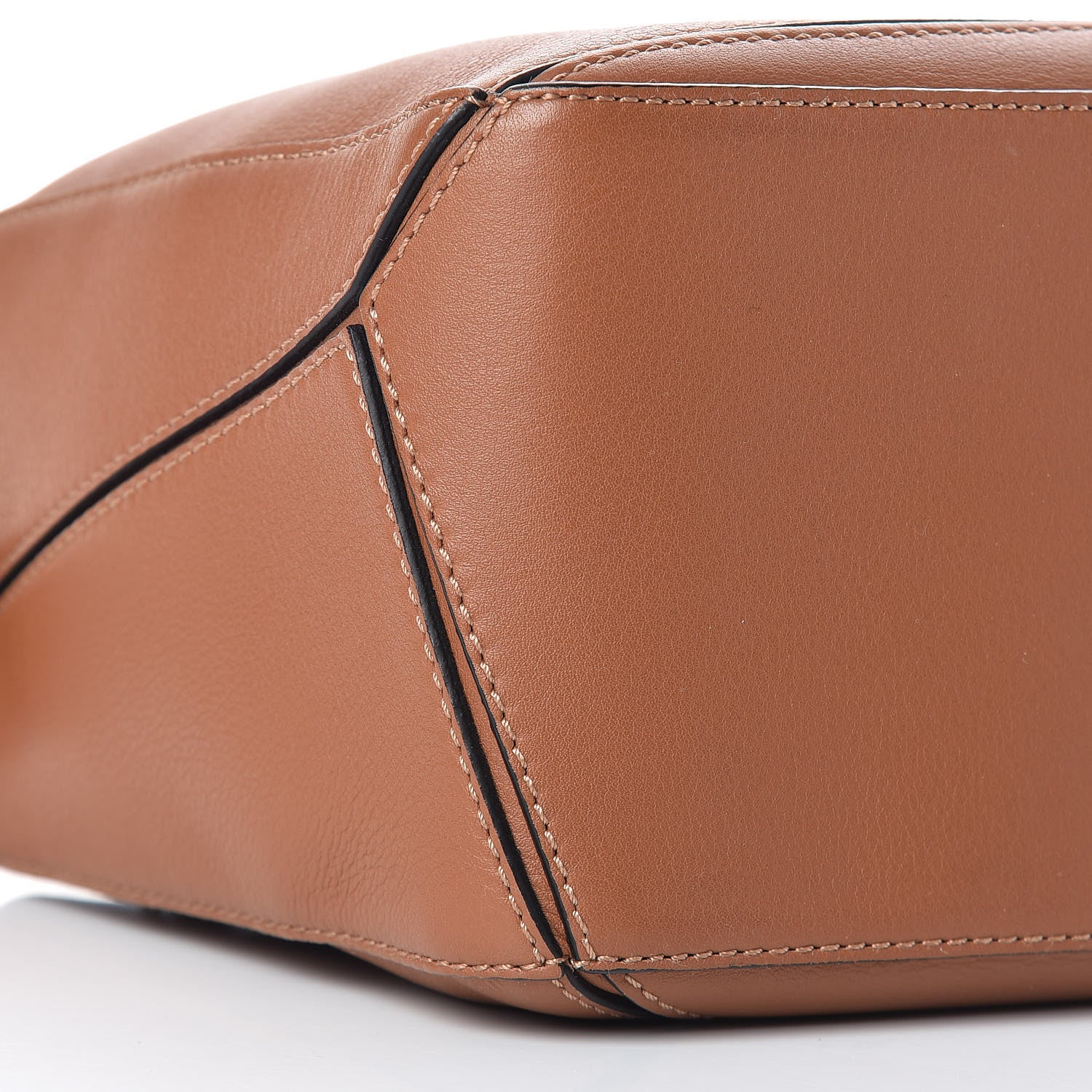 Loewe Calfskin Small Puzzle Bag Tan 9 of 10