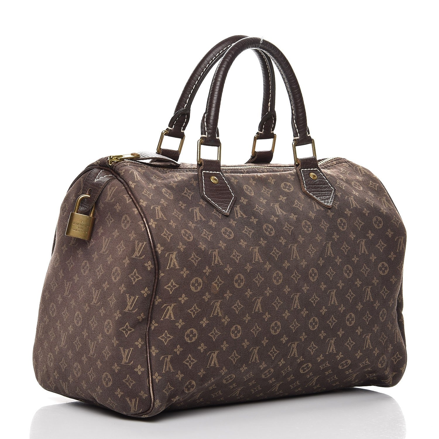 Louis Vuitton Mini Lin Speedy 30 Ebene 3 of 14