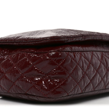 Chanel Vinyl Rock and Chain Medium Flap Bordeaux 9 of 11
