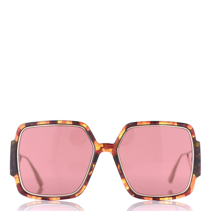 Christian Dior Acetate Square 30 Montaigne 2 Sunglasses Tortoise 2 of 7