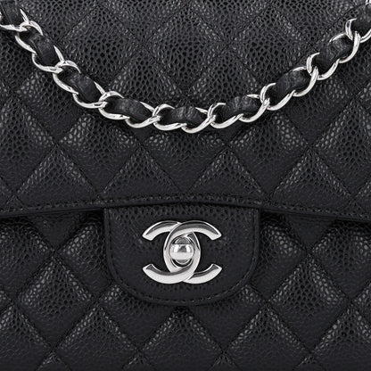 Chanel Caviar Quilted Small Double Flap Black 8 of 11