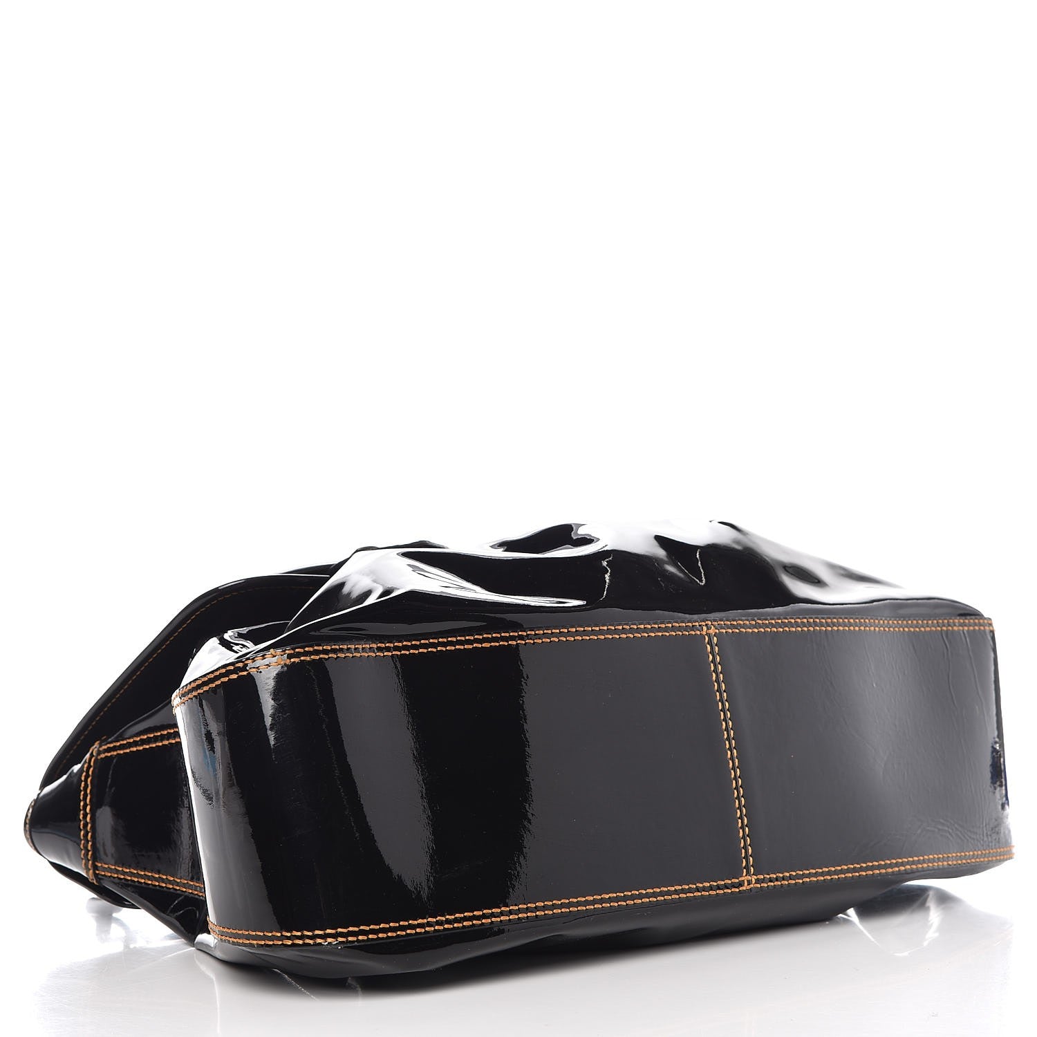 Fendi Patent Large B Bag Black 4 of 8