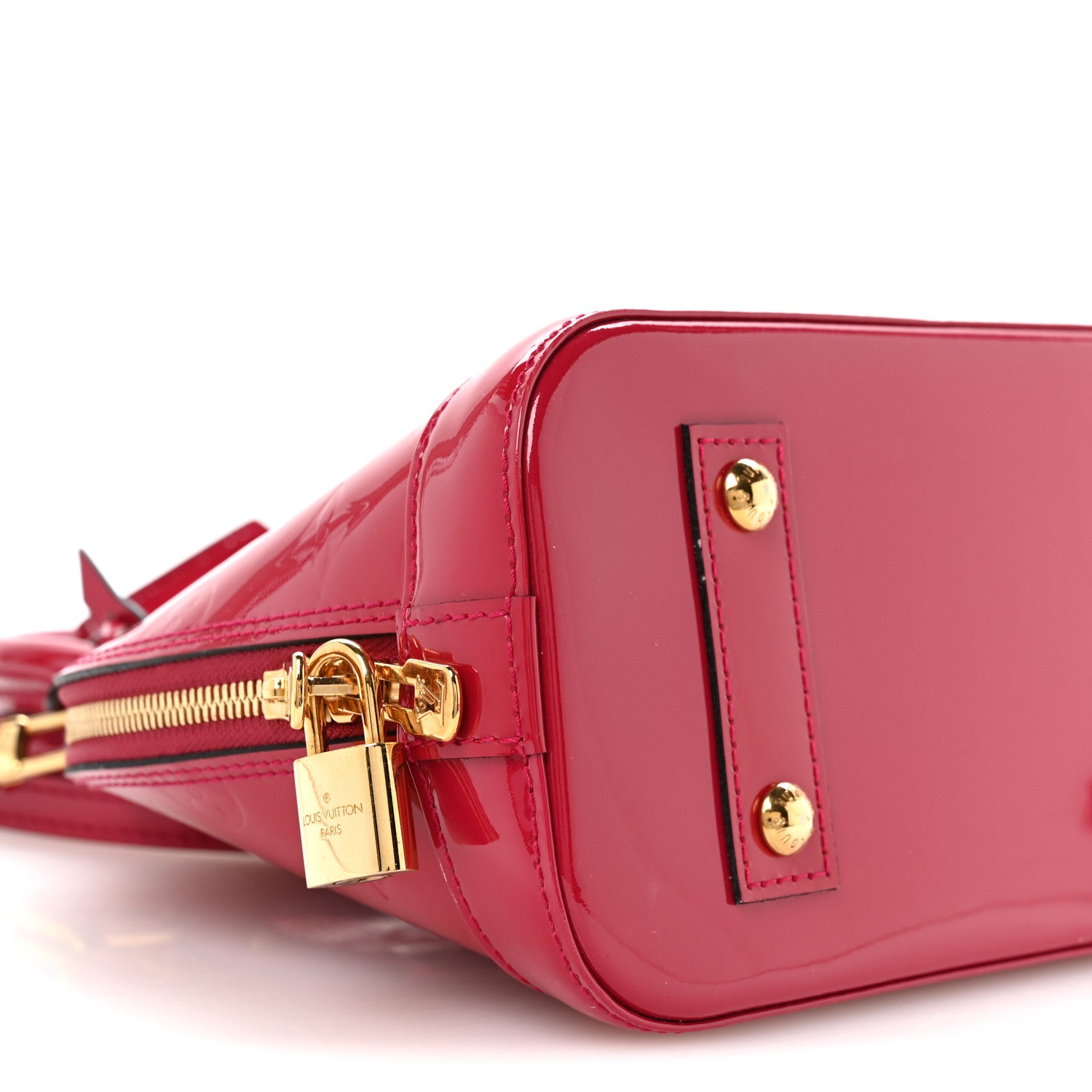 Louis Vuitton Vernis Alma BB Magenta 7 of 8
