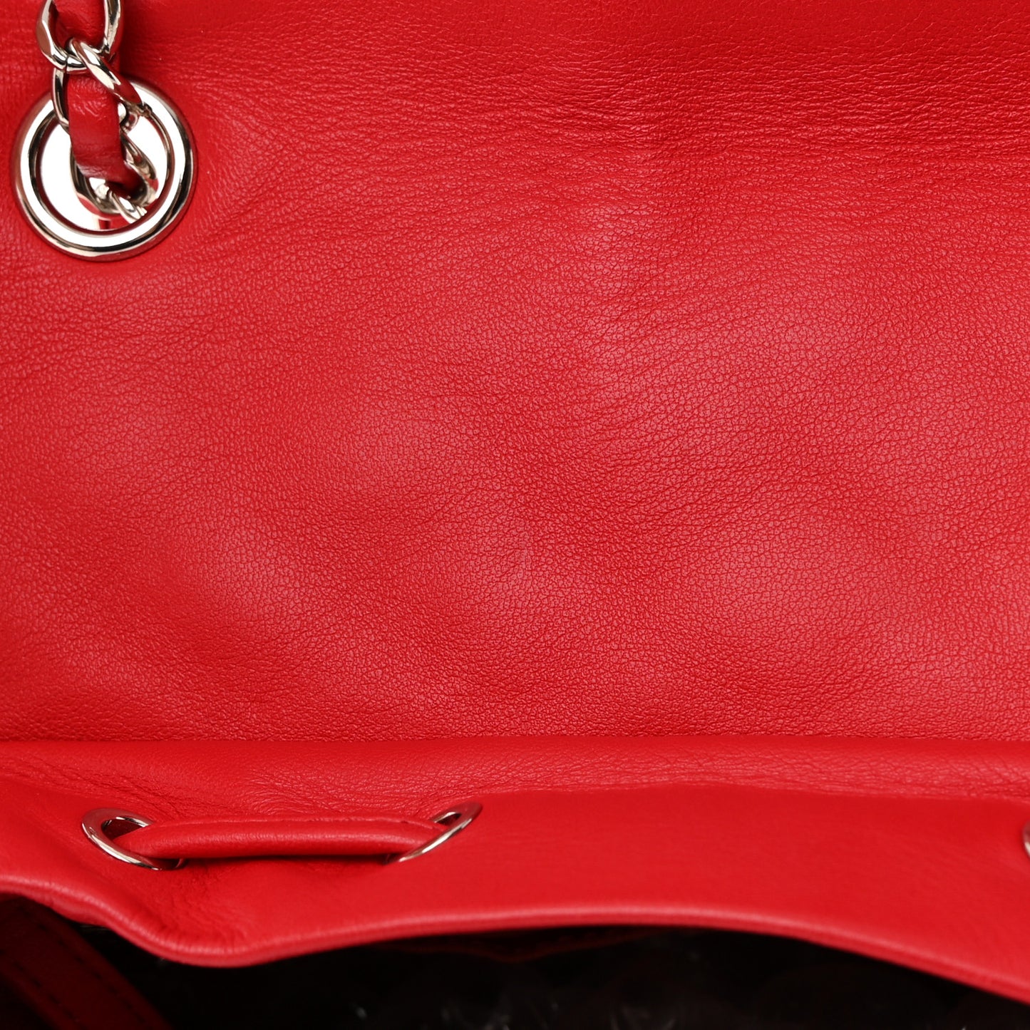 Lambskin Quilted Large Urban Spirit Backpack Red