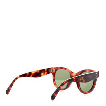 Celine Acetate Round Sunglasses CL4003IN Tortoise 4 of 7